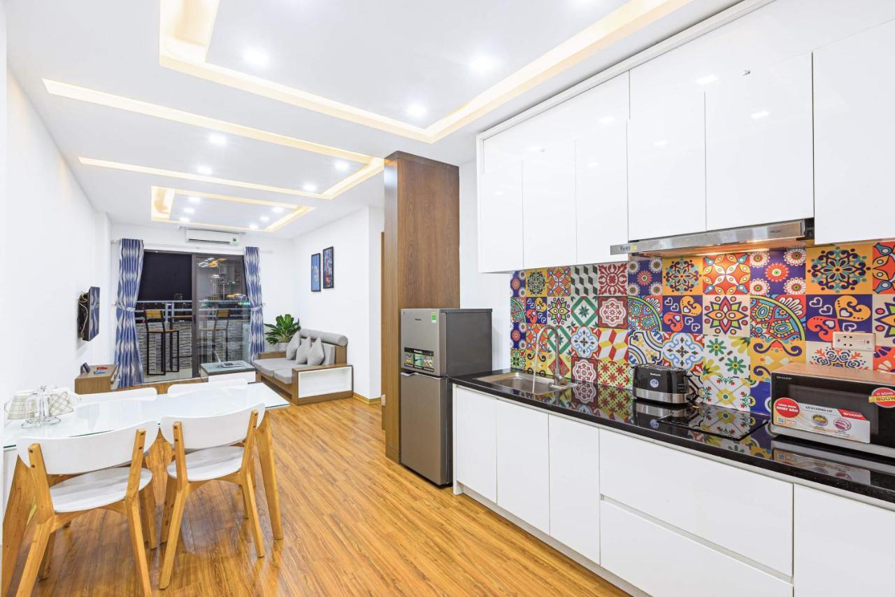 דירות דה נאנג 2Br Balcony Best Sea View - City View - Optional - High Floor - 1' To My Khe Beach - Can Ho 2Pn Ban Cong View Bien - View Thanh Pho - Nhieu Loai Phong - Mot Phut Den Bien - Tang Cao מראה חיצוני תמונה