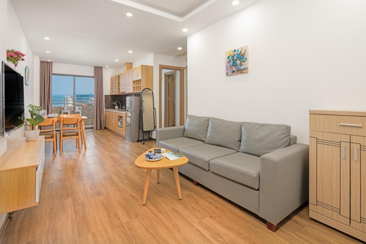 דירות דה נאנג 2Br Balcony Best Sea View - City View - Optional - High Floor - 1' To My Khe Beach - Can Ho 2Pn Ban Cong View Bien - View Thanh Pho - Nhieu Loai Phong - Mot Phut Den Bien - Tang Cao מראה חיצוני תמונה