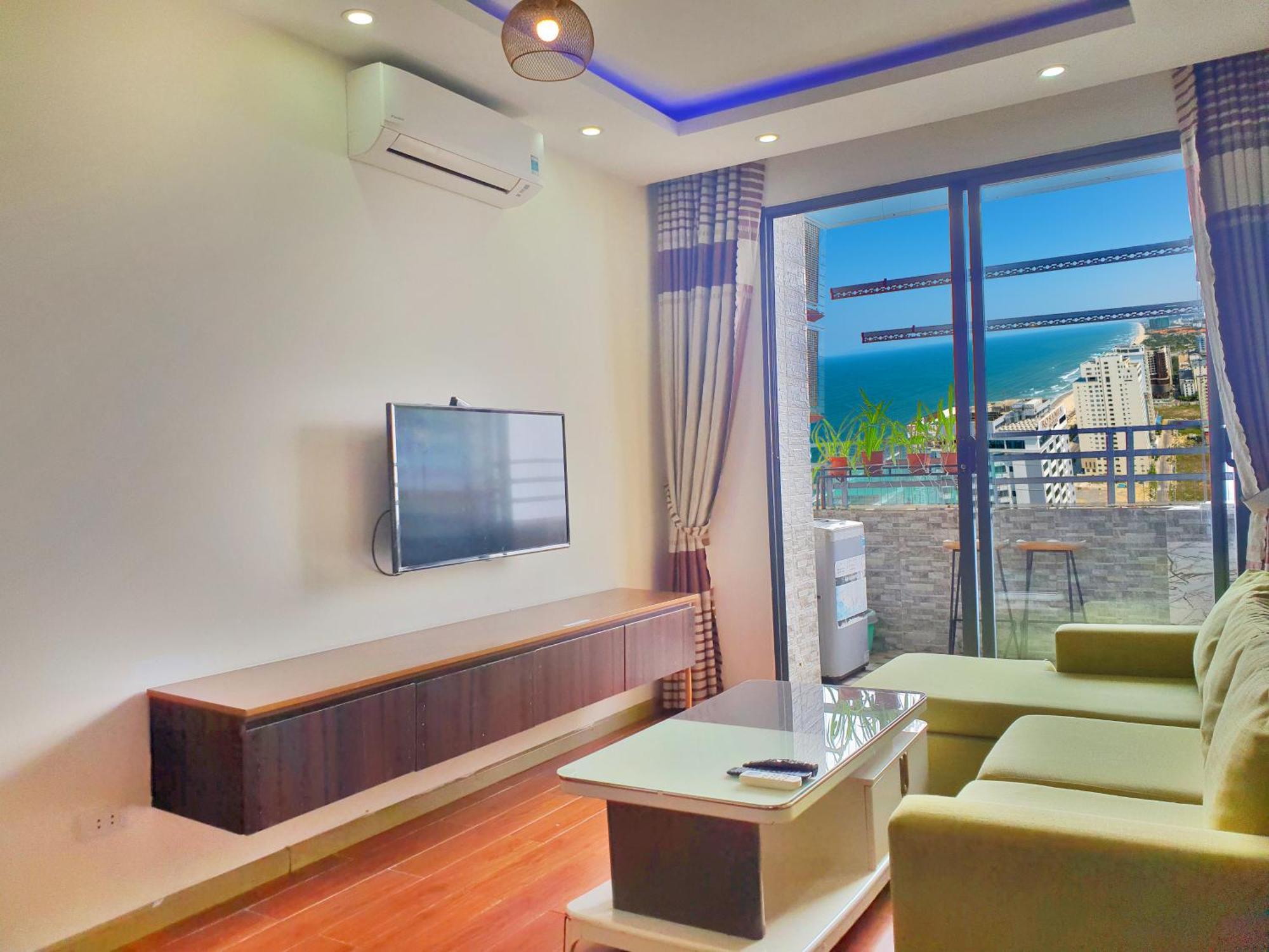 דירות דה נאנג 2Br Balcony Best Sea View - City View - Optional - High Floor - 1' To My Khe Beach - Can Ho 2Pn Ban Cong View Bien - View Thanh Pho - Nhieu Loai Phong - Mot Phut Den Bien - Tang Cao מראה חיצוני תמונה