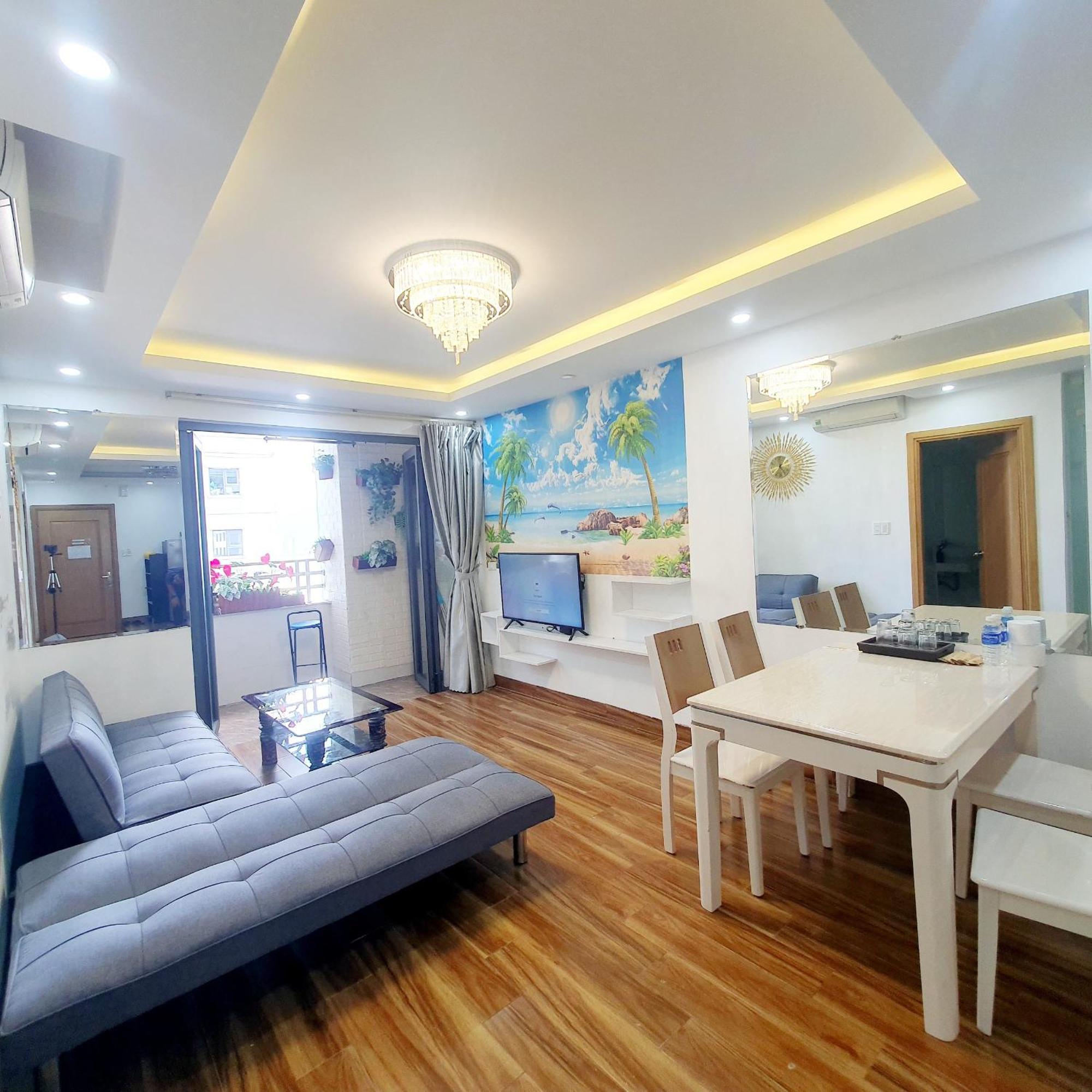 דירות דה נאנג 2Br Balcony Best Sea View - City View - Optional - High Floor - 1' To My Khe Beach - Can Ho 2Pn Ban Cong View Bien - View Thanh Pho - Nhieu Loai Phong - Mot Phut Den Bien - Tang Cao מראה חיצוני תמונה